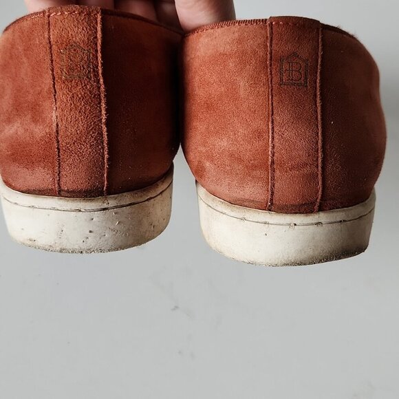 BIRDIES | The Swift Suede Sneakers In Nutmeg Burnt Orange Size 7.5 - Picture 4 of 5